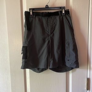 B4 White Sierra gray shorts